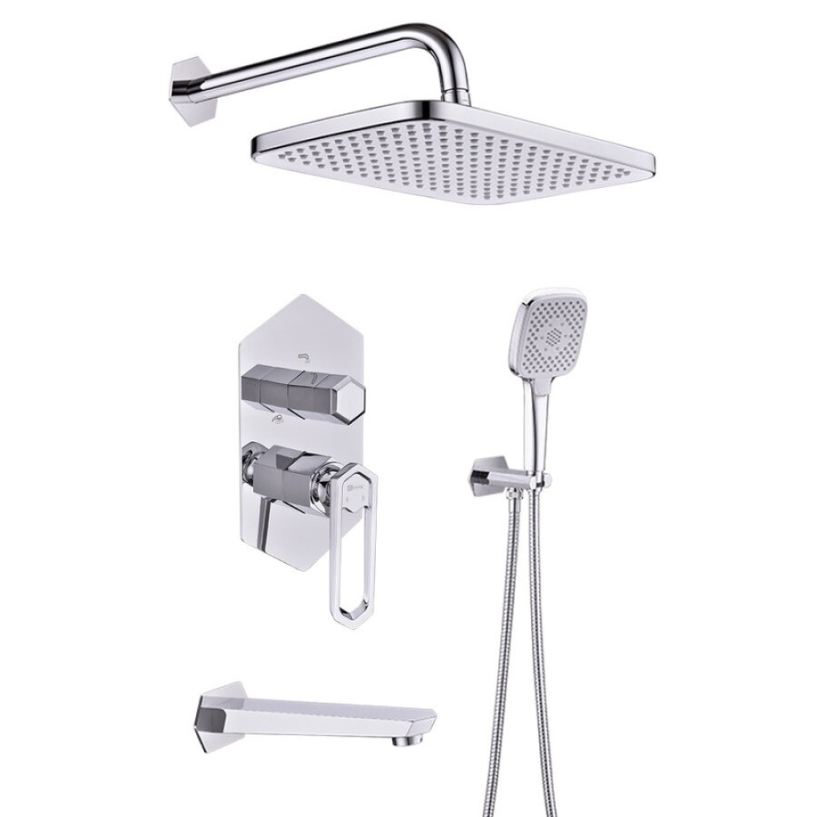 Душевая система Lemark Prizma LM3922C, хром