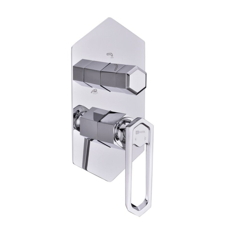 Душевая система Lemark Prizma LM3922C, хром