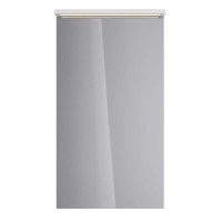 Шкаф зеркальный Lemark Zenon 45 х 80 см, левый, с LED-подсветкой, теплый свет, цвет корпуса белый глянец, LM45ZS-Z