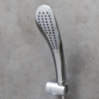 Смеситель Lemark Melange LM4933CW для душа, хром/белый
