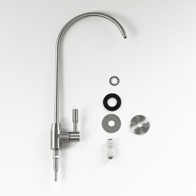 Кран для питьевой воды Lemark Expert LM5040S, нержавеющая сталь