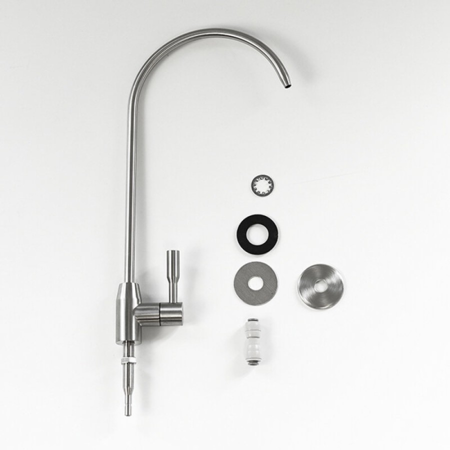 Кран для питьевой воды Lemark Expert LM5040S, нержавеющая сталь