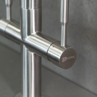 Смеситель для кухонной мойки Lemark Expert LM5063S, с подключением к фильтру с питьевой водой, сталь