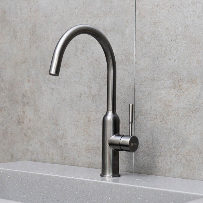 Смеситель для кухонной мойки Lemark Expert LM5079GMN, графит