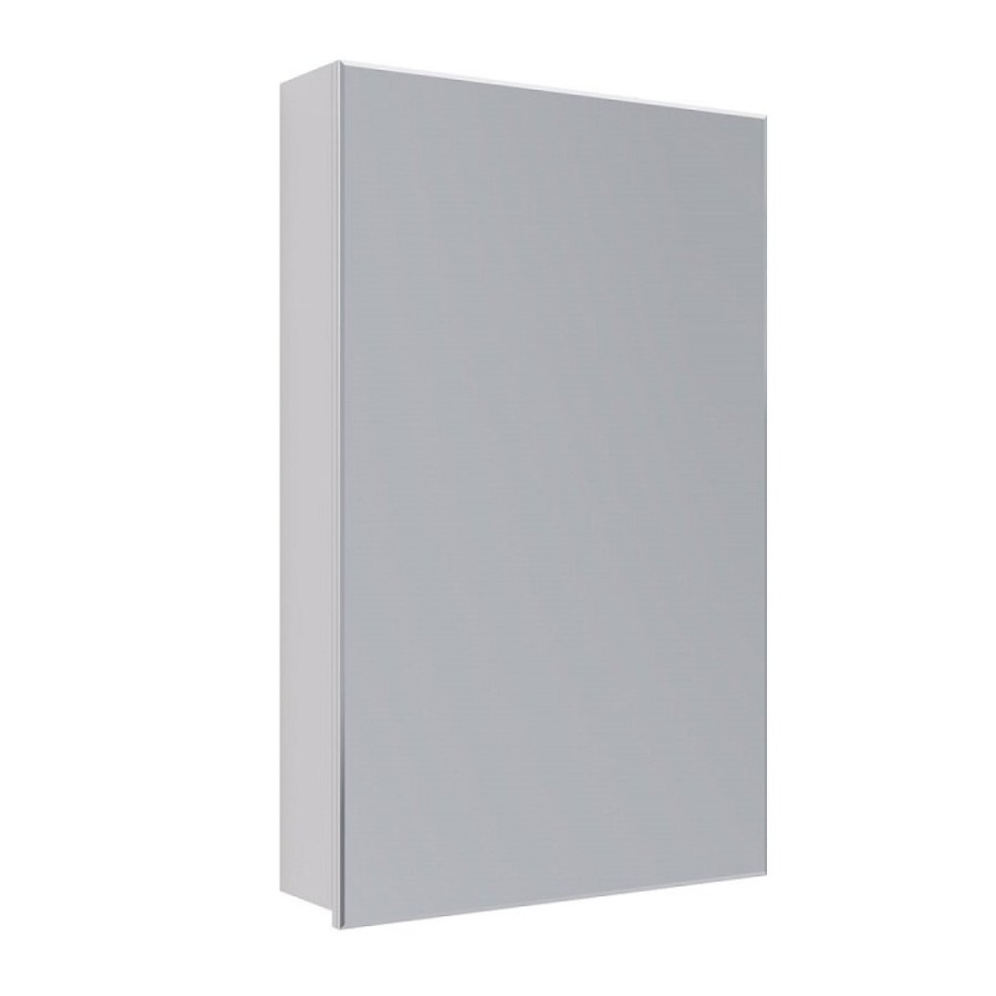 Зеркальный шкаф Lemark Universal 50 х 80 см, левый, корпус белый глянец, LM50ZS-U