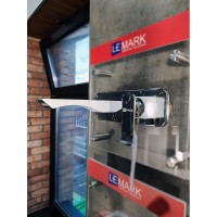 Смеситель для раковины Lemark Contest LM5826CW, хром/белый