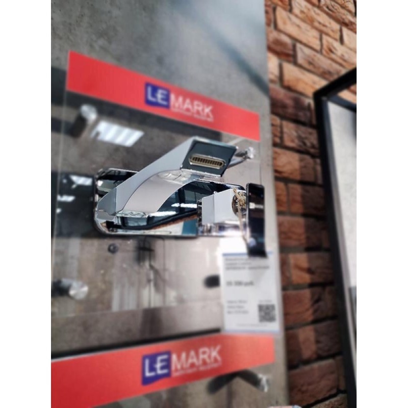 Смеситель для раковины Lemark Contest LM5826CW, хром/белый