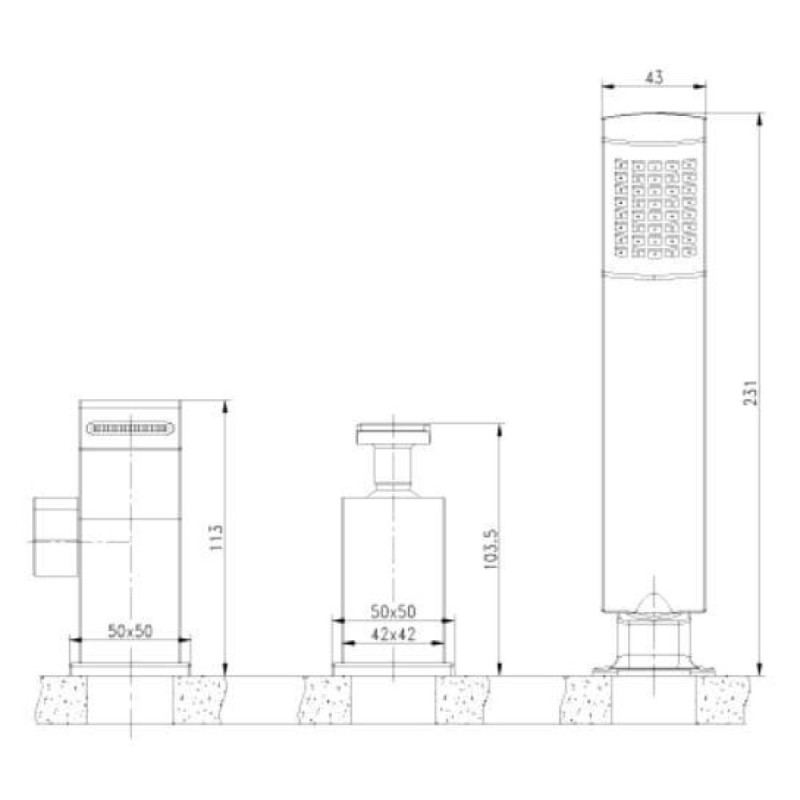 Смеситель для ванны Lemark Contest LM5845CW, хром/белый