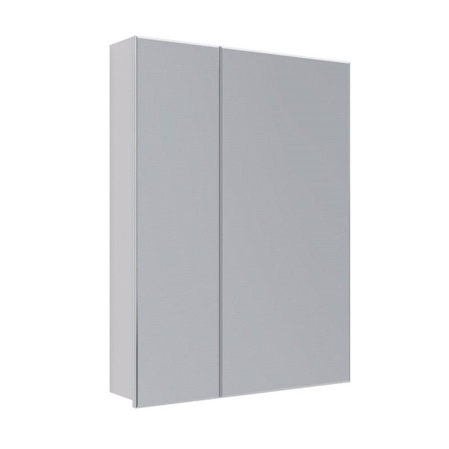 Зеркальный шкаф Lemark Universal 60 х 80 см, корпус белый глянец, LM60ZS-U