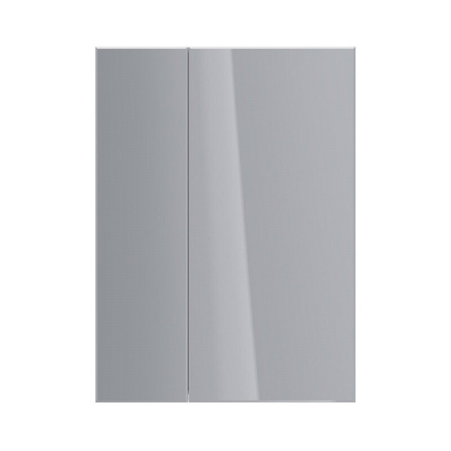 Зеркальный шкаф Lemark Universal 60 х 80 см, корпус белый глянец, LM60ZS-U