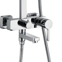 Душевая система Lemark Tropic LM7004C, хром