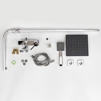 Душевая система Lemark Tropic LM7004C, хром