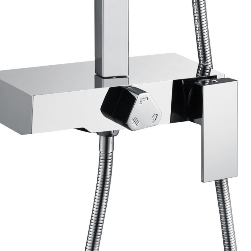 Душевая система Lemark Tropic LM7005C, хром