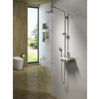 Душевая система Lemark Tropic LM7008C, термостатическая, хром