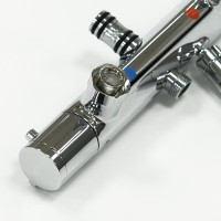 Душевая система Lemark Tropic LM7010C, с термостатом, с изливом, хром