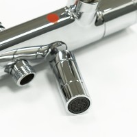 Душевая система Lemark Tropic LM7010C, с термостатом, с изливом, хром