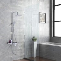 Душевая система Lemark Tropic LM7012C с изливом, хром