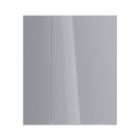 Зеркальный шкаф Lemark Universal 70 х 80 см, корпус белый глянец, LM70ZS-U