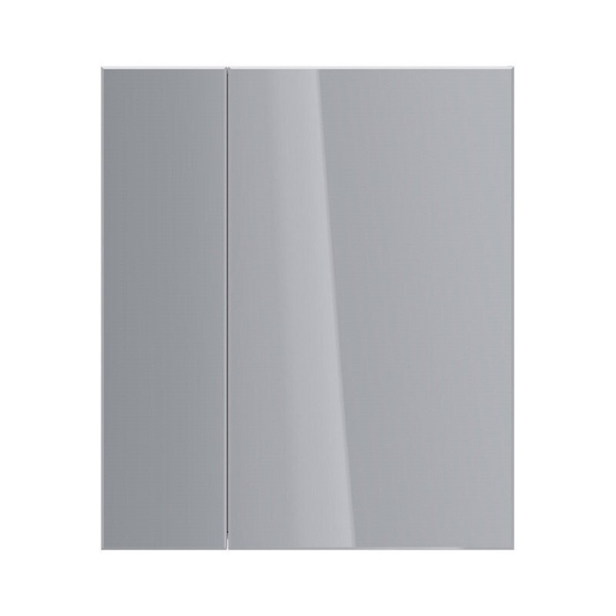 Зеркальный шкаф Lemark Universal 70 х 80 см, корпус белый глянец, LM70ZS-U