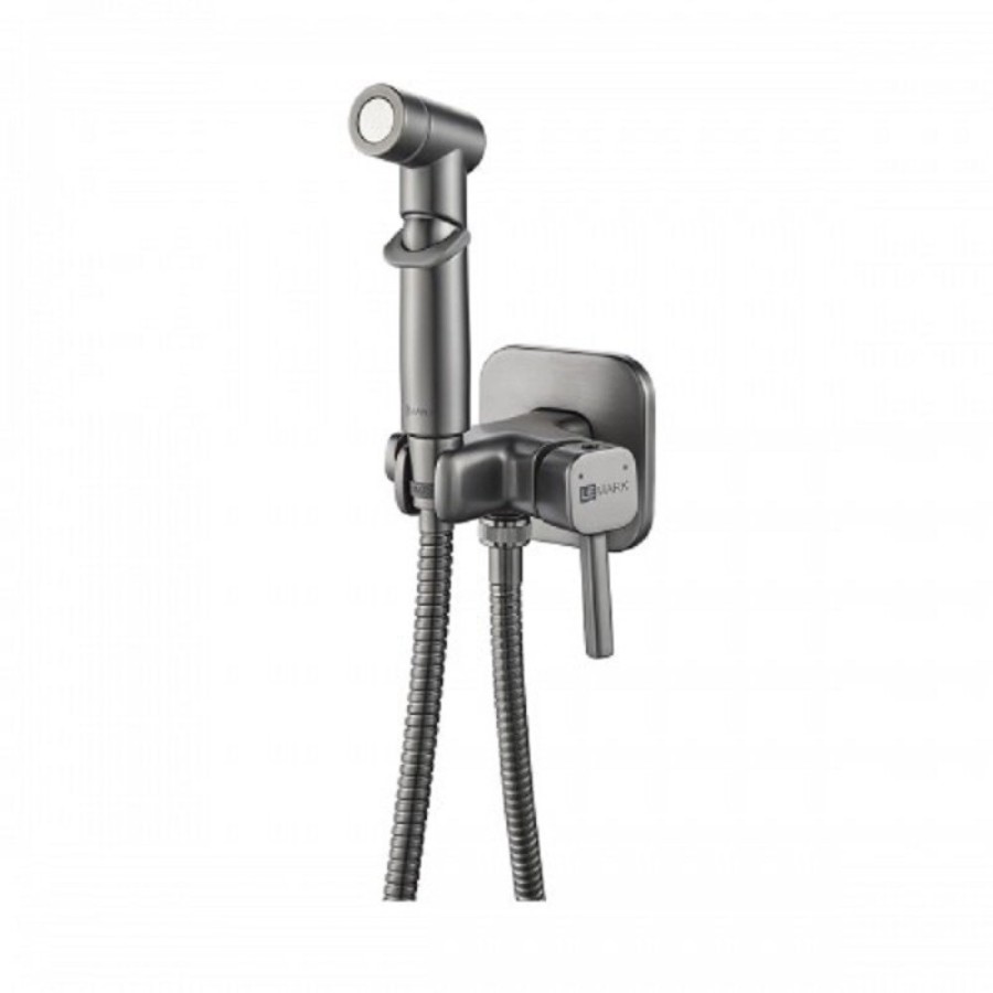 Гигиенический душ Lemark Solo, LM7165GM, со смесителем, графит