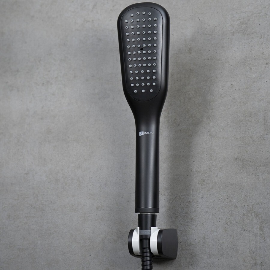 Душевая система Lemark Ursus LM7222BL, цвет чёрный