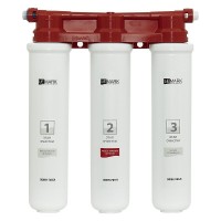 Смеситель для кухонной мойки Lemark Ursus LM7261BL085, с фильтром Basic, черный матовый