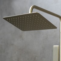 Душевая система Lemark Ursus LM7262BG, золото брашированное