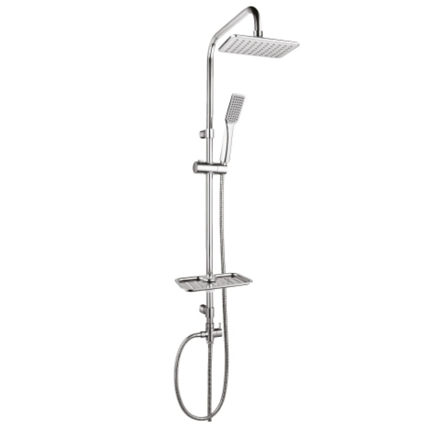 Душевая стойка Lemark LM8804C с верхним душем