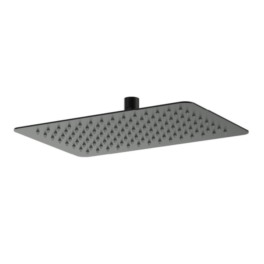 Верхний душ Lemark, 30 х 20 см, без держателя, графит, LM9490GM