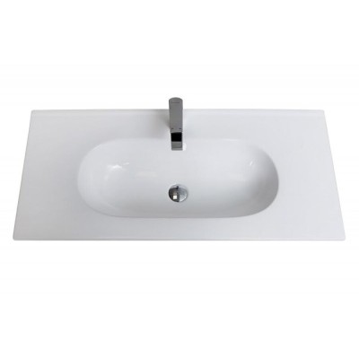 Раковина керамическая BelBagno LOV-800-LVB, 81 см, белая