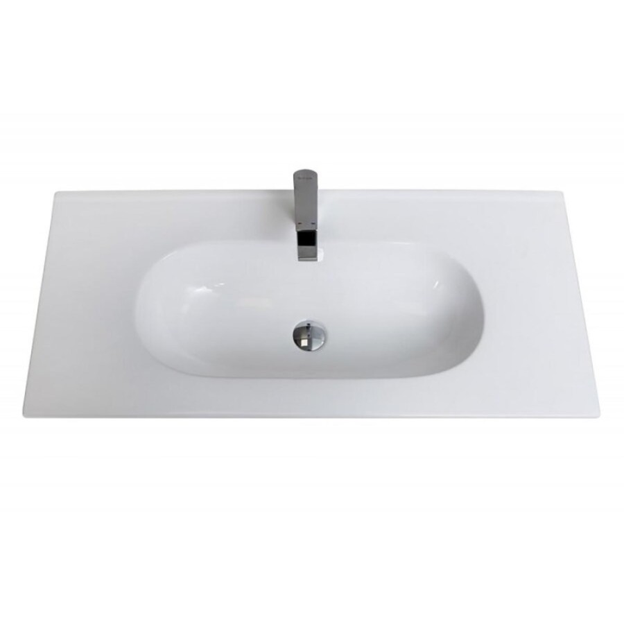 Раковина керамическая BelBagno LOV-800-LVB, 81 см, белая