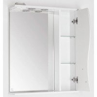 Зеркало-шкаф Style Line Амелия 65/С ЛС-00000013, 65 см, правое, подвесное, белое