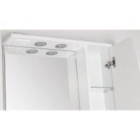 Зеркало-шкаф Style Line Амелия 65/С ЛС-00000013, 65 см, правое, подвесное, белое