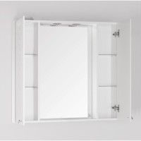 Зеркало-шкаф Style Line Канна 90/С ЛС-00000167, 90 см, белое