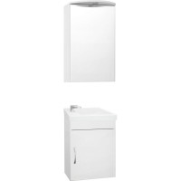 Зеркало-шкаф Style Line Эко Стандарт Альтаир 40/С ЛС-00000310, 40 см, подвесное, белое
