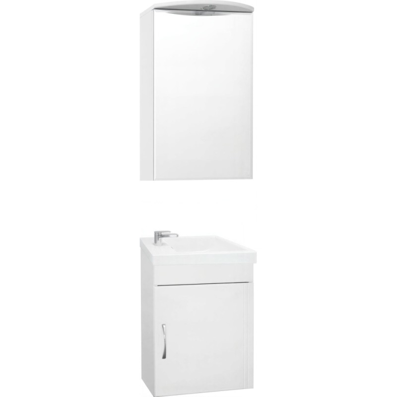 Зеркало-шкаф Style Line Эко Стандарт Альтаир 40/С ЛС-00000310, 40 см, подвесное, белое