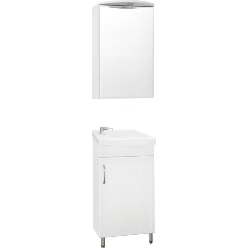 Зеркало-шкаф Style Line Эко Стандарт Альтаир 40/С ЛС-00000310, 40 см, подвесное, белое