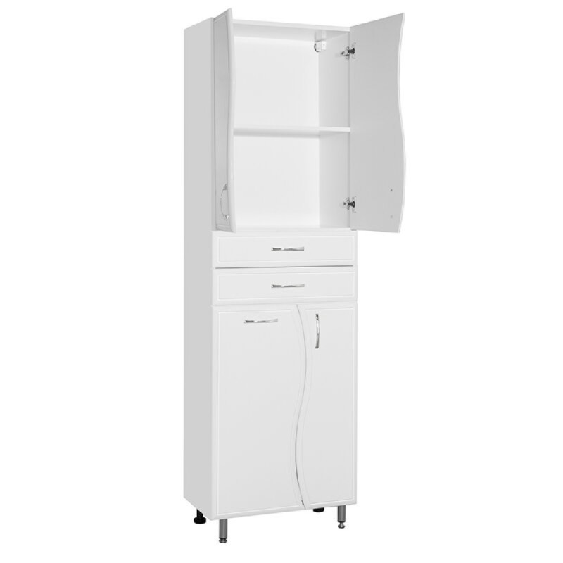 Колонна Style Line Волна ЛС-000010047, 60 см, белая