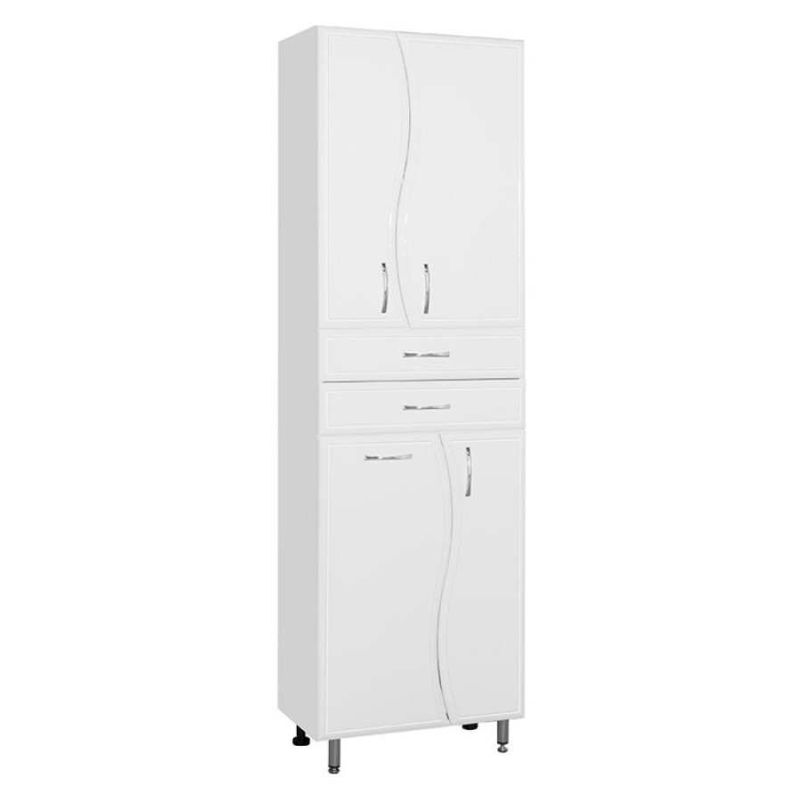 Колонна Style Line Волна ЛС-000010047, 60 см, белая