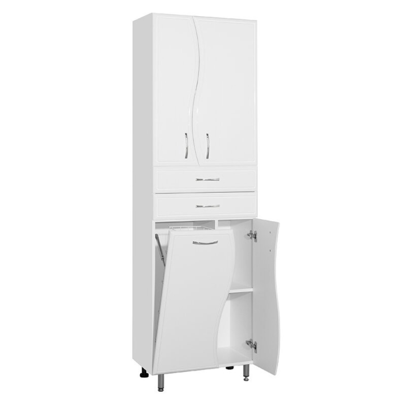 Колонна Style Line Волна ЛС-000010047, 60 см, белая