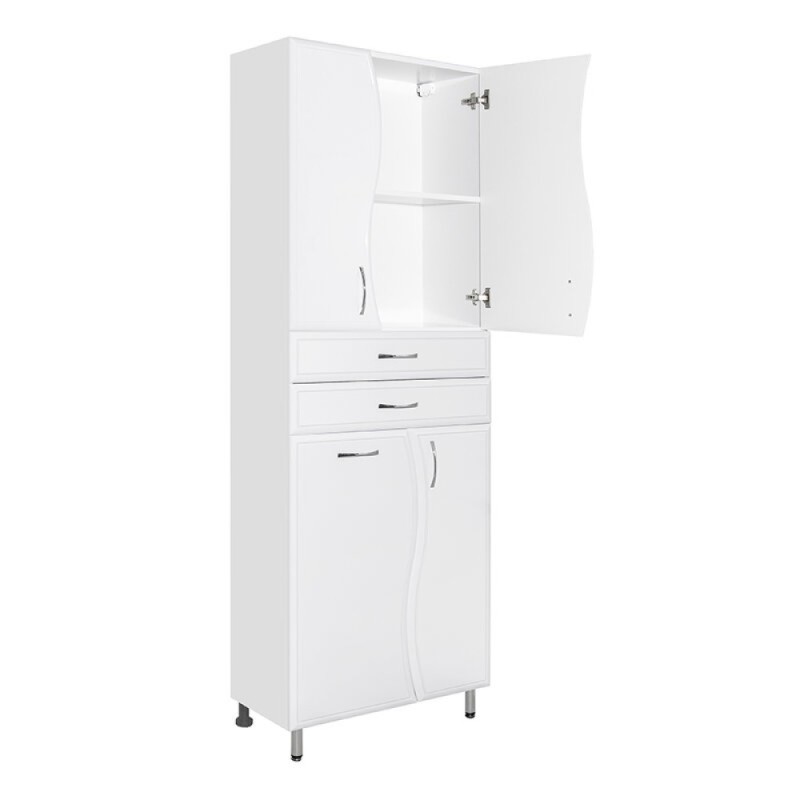 Колонна Style Line Волна ЛС-000010050, 70 см, белая