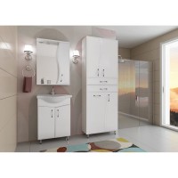 Колонна Style Line Волна ЛС-000010050, 70 см, белая