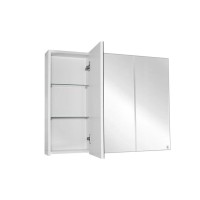 Зеркало-шкаф Style Line Эко Стандарт Альтаир 900 трюмо ЛС-000010059, 90 см, подвесное, белое