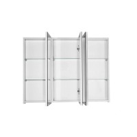 Зеркало-шкаф Style Line Эко Стандарт Альтаир 900 трюмо ЛС-000010059, 90 см, подвесное, белое