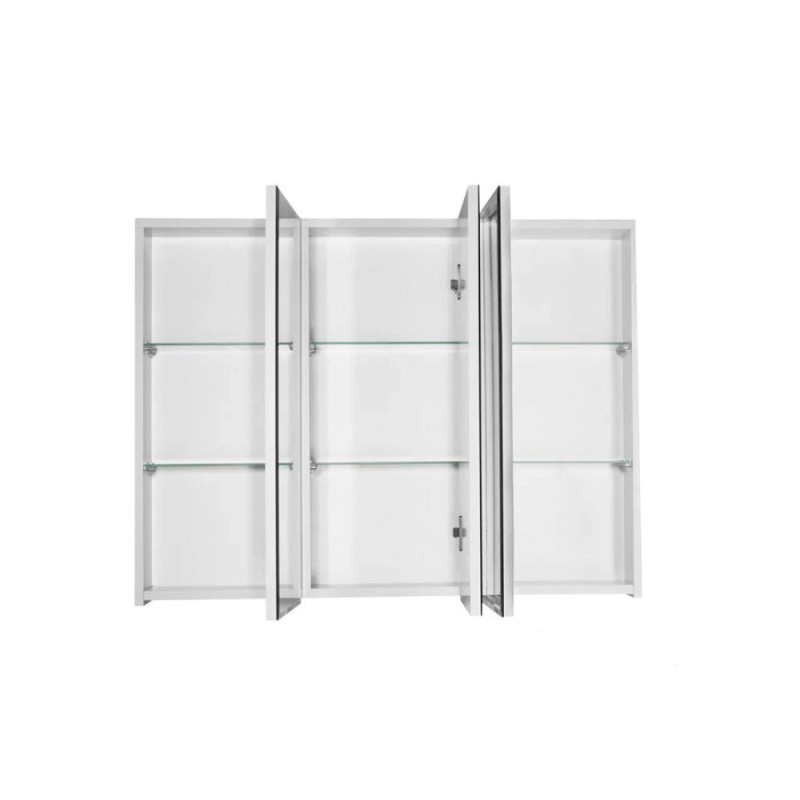 Зеркало-шкаф Style Line Эко Стандарт Альтаир 900 трюмо ЛС-000010059, 90 см, подвесное, белое