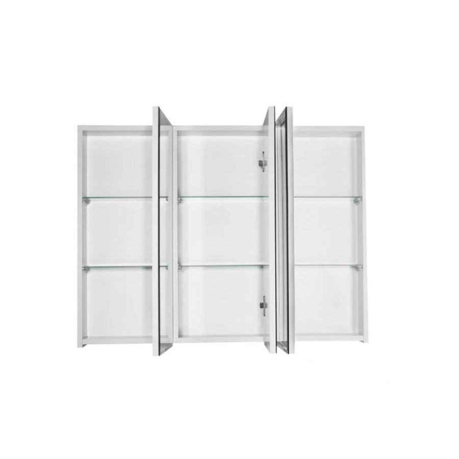 Зеркало-шкаф Style Line Эко Стандарт Альтаир 900 трюмо ЛС-000010059, 90 см, подвесное, белое