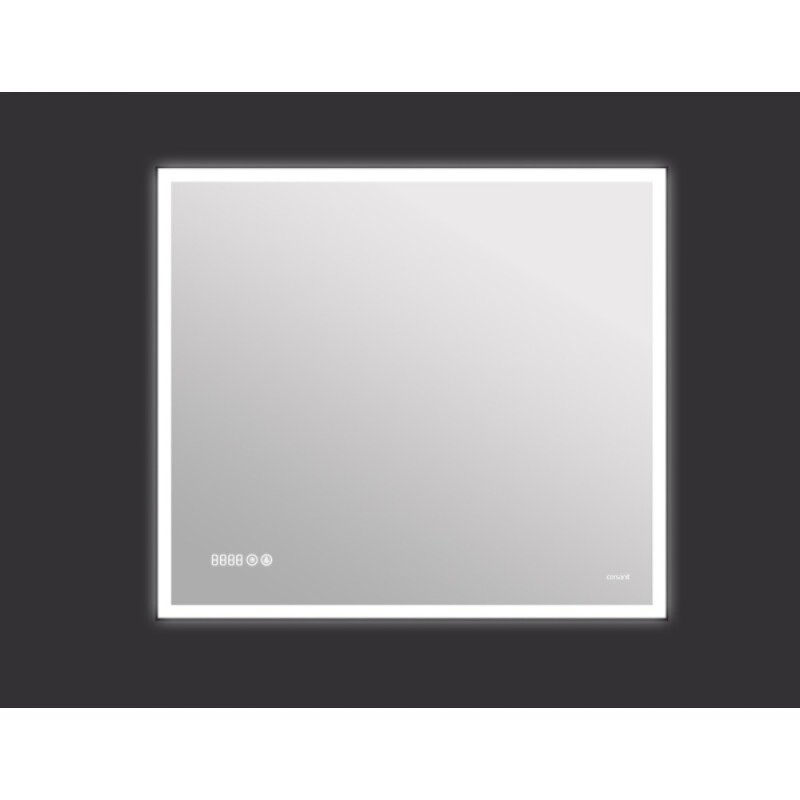 Зеркало Cersanit Led LU-LED011*80-d-Os, 80 см, LED-подсветка, сенсорный выключатель, диммер, цвет белый