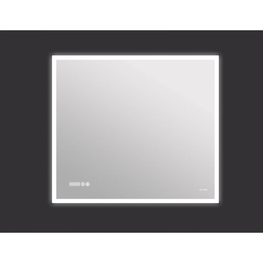 Зеркало Cersanit Led LU-LED011*80-d-Os, 80 см, LED-подсветка, сенсорный выключатель, диммер, цвет белый