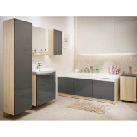Зеркало Cersanit Smart 50 ясень, подвесное LU-SMA