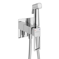 Гигиенический душ BelBagno Luce LUC-HGN-CRM со смесителем, хром